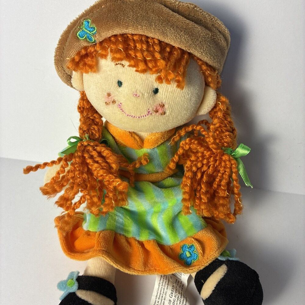Anne of Green Gables Soft Plush Doll cloth rag doll 9”stuffed toy